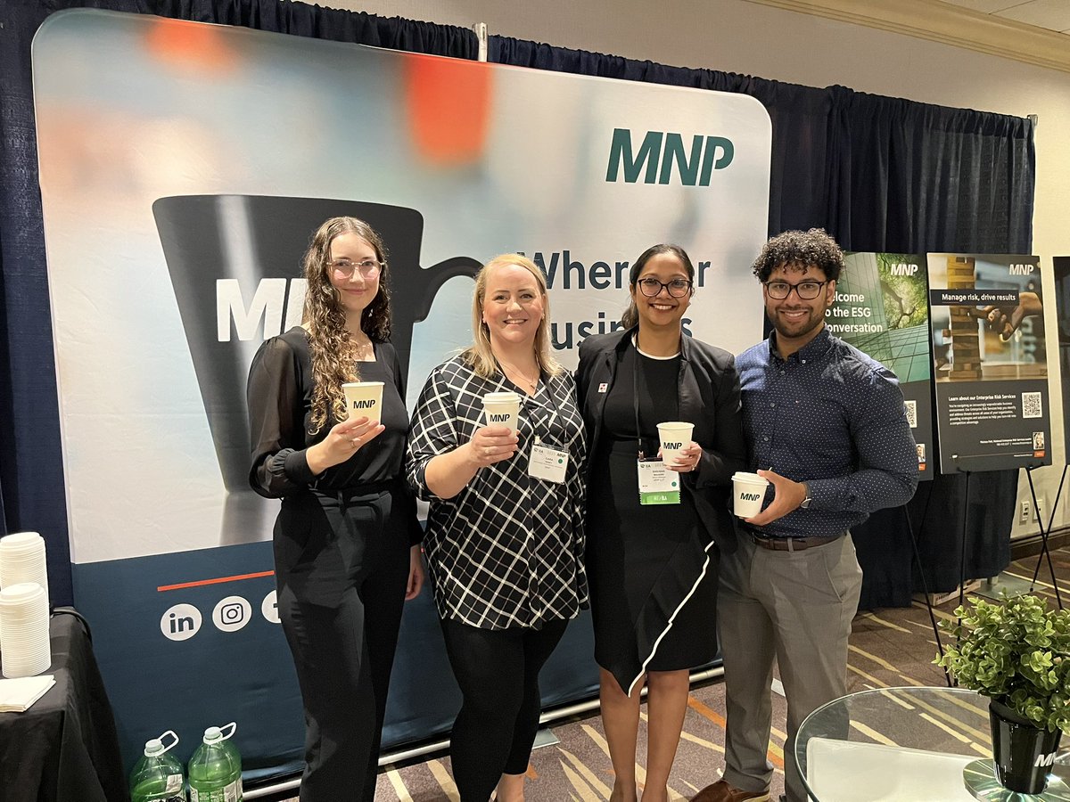 IIA_Canada's tweet photo. The #IIAC23 exhibitors are ready to welcome the nearly 1,000 virtual and in-person attendees!  Make sure to visit @MNP_LLP’s booth and meet the team behind this year’s platinum sponsor. https://t.co/DeyHbmBITX