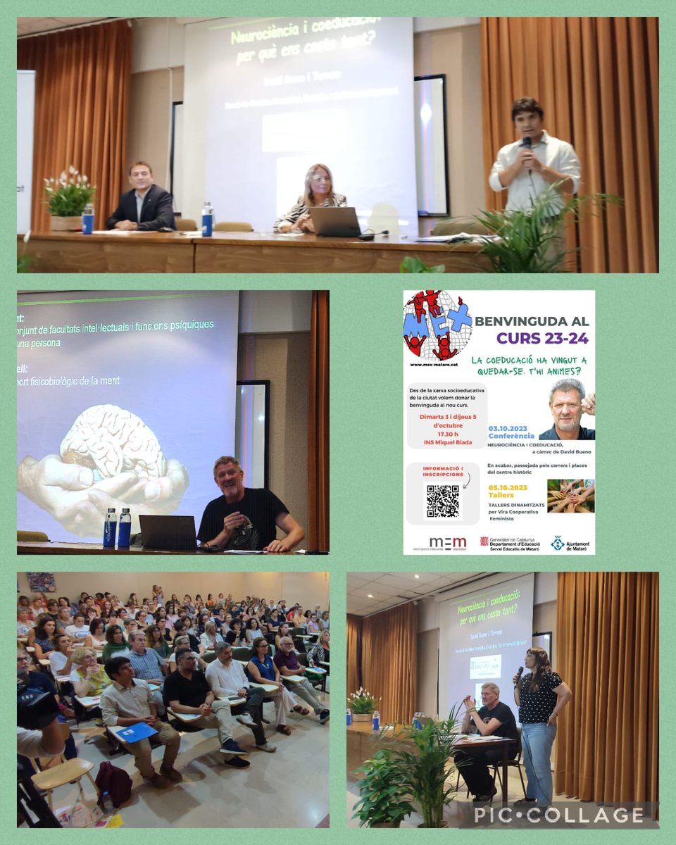 MEM (@mem_educatiu) on Twitter photo Acte benvinguda curs 23/24 a càrrec de <a href="/DavidBueno33/">David Bueno i Torrens</a> parlem de neurociència i coeducació: la Coeducació ha vingut per quedar-se.
<a href="/matarocat/">Ajuntament de Mataró</a>
<a href="/SEmataro/">SEZ Mataró (CRP, EAP i LIC)</a>
<a href="/mem_educatiu/">MEM</a>
<a href="/mex_mataro/">MEX - Mataró Educa en Xarxa</a> Acte benvinguda curs 23/24 a càrrec de <a href="/DavidBueno33/">David Bueno i Torrens</a> parlem de neurociència i coeducació: la Coeducació ha vingut per quedar-se.
<a href="/matarocat/">Ajuntament de Mataró</a>
<a href="/SEmataro/">SEZ Mataró (CRP, EAP i LIC)</a>
<a href="/mem_educatiu/">MEM</a>
<a href="/mex_mataro/">MEX - Mataró Educa en Xarxa</a>