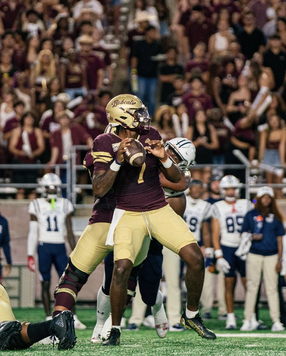 I am blessed to say I received a offer from Texas State🤎