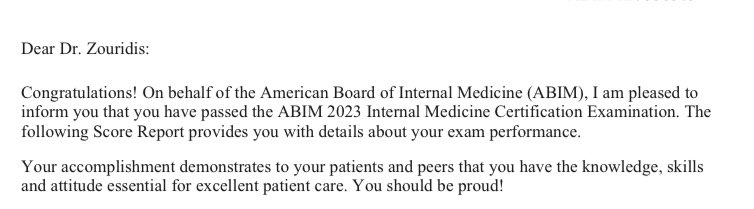 Officially #BoardCertified ✅✅✅ #ABIM #MedTwitter