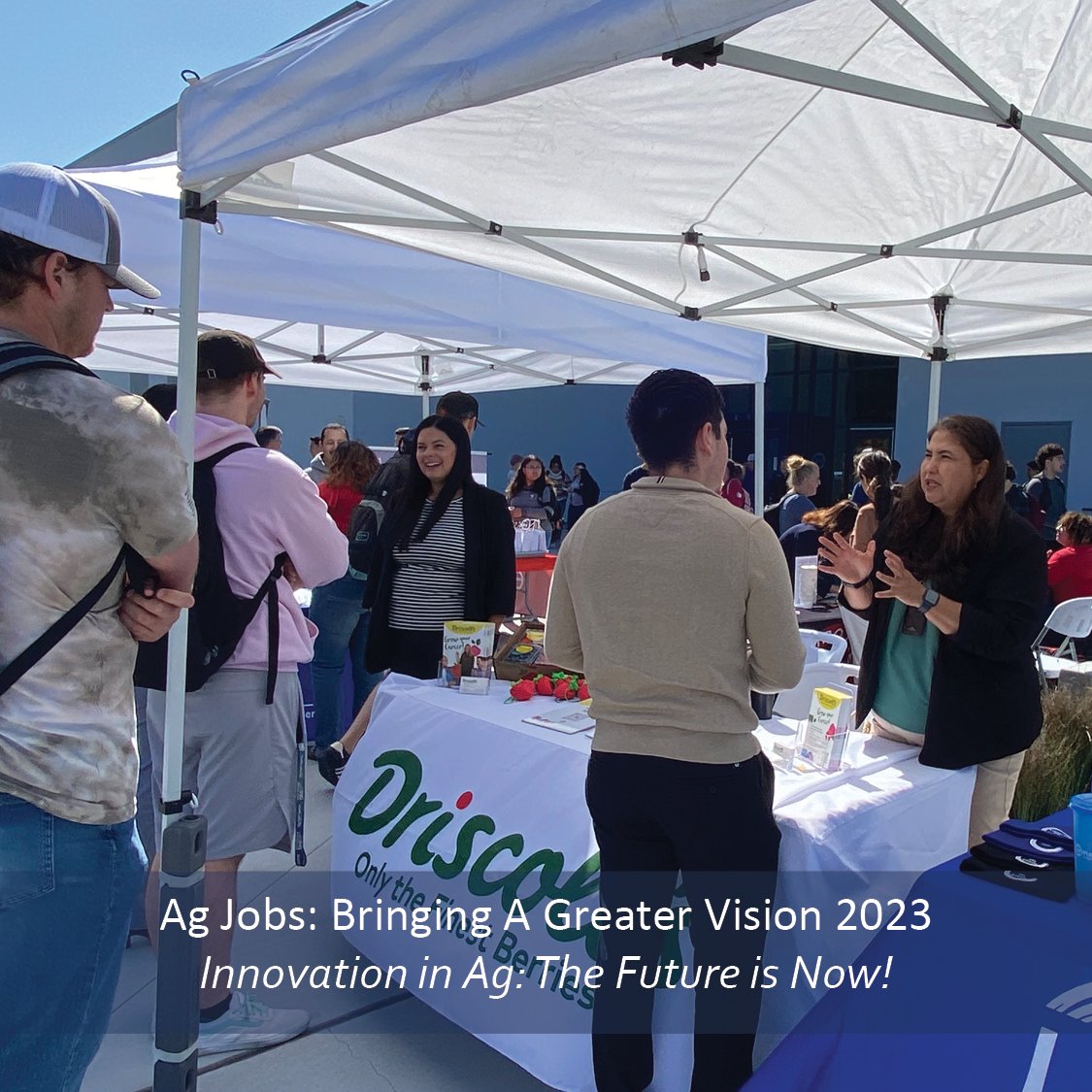 Had an incredible day with the 17th Annual Ag Jobs: Bringing a Greater Vision event <a href="/CSUMB/">Cal State Monterey Bay</a> Over 300 students! Thank you to our speakers and partners. <a href="/COB_CSUMB/">College of Business at Cal State Monterey Bay</a> <a href="/wg_cit/">Western Growers CIT</a> <a href="/WesternGrowers/">Western Growers</a> <a href="/verdantrobotics/">Verdant Robotics</a> <a href="/OspraieAgSci/">Ospraie Ag Science</a> <a href="/driscollsberry/">Driscoll's Berries</a> <a href="/BragaFresh/">Braga Fresh</a> <a href="/CDFAnews/">Calif Food and Ag</a> <a href="/cdfa/">Cecile Ashby</a> <a href="/HartnellCollege/">Hartnell College</a>