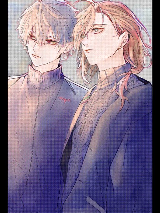 「red eyes turtleneck sweater」 illustration images(Latest)｜4pages