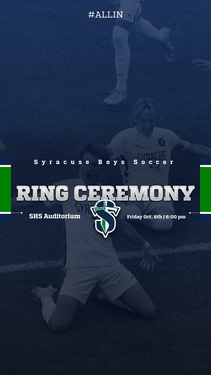 cuseboyssoccer's tweet photo. Time to celebrate our boys! All invited this Friday!! Let’s go! 🏆 💍 #cuseboyssoccer #allin #statechamps https://t.co/hRnvRJNE3S