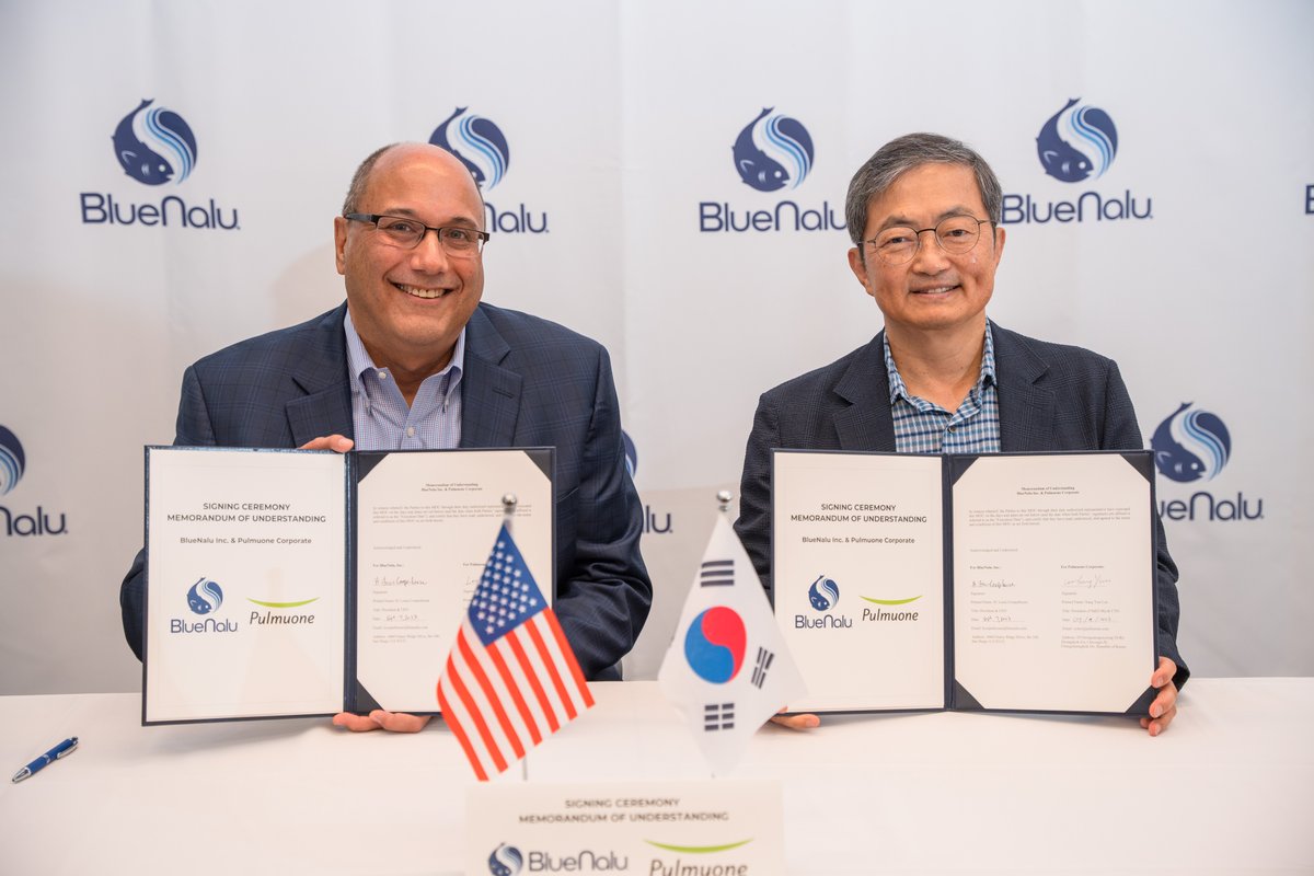 BlueNalu is pleased to announce an extension of our strategic partnerships in the APAC region with Mitsubishi Corporation, @Pulmuone_Story & @ThaiUnionGroup. We’re committed to working together to bring our seafood products to the global market🥢Read more: bwnews.pr/3F3u8Vc