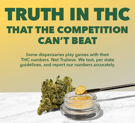 Trulieve's tweet photo. ๐ฟKeep it honest with #Trulieve! We follow state guidelines, delivering precise #THC numbers you can trust. No games, just transparency.๐
๐ฒCheck out our blog to see more on #WhyTrulieve: https://t.co/8zzfmxCTuE
#HighTHC #Cannabis https://t.co/AQxNAiiIqD