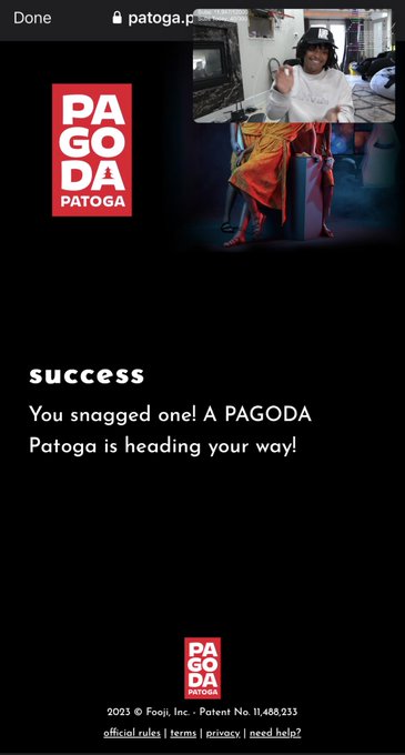 I&rsquo;m unreasonably excited to get one of these 😂 #PagodaPatoga https://t.co/t2Lz5Di5fq<a href="/tag/pagodapatoga"class="tags">#PagodaPatoga</a>