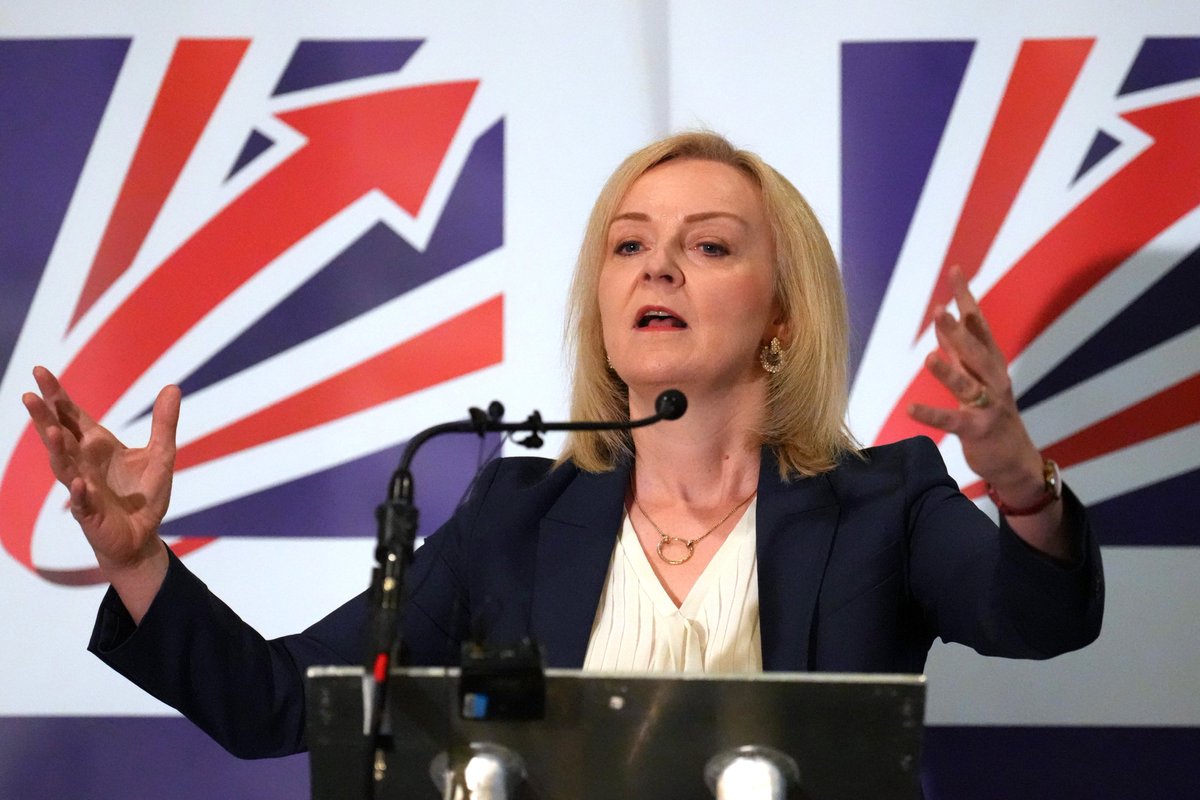 trussliz's tweet image. Fantastic to see such strong support at conference for these conservative policies that will Make Britain Grow Again:

☑️ Axing the tax
☑️ Cutting the bills and 
☑️ Building the homes 

#MBGA