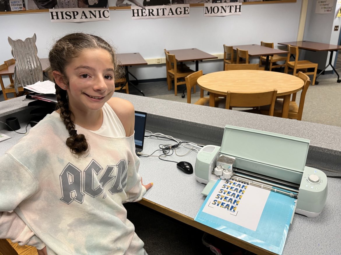 Thank you Ava for your hard work on STEAM and Humanities gifts for teachers! Thank you <a href="/dakelibrary/">Anna</a> for all of the magic you make happen. Special deliveries coming soon <a href="/oamarrero/">Orlando Marrero</a> <a href="/cristal_kim17/">Kim Cristal</a> <a href="/BajardiTroy/">Troy Bajardi</a> <a href="/AkwaaJoyce/">Joyce Akwaa</a> <a href="/WestIrondequoit/">West Irondequoit CSD</a> #DakeProud