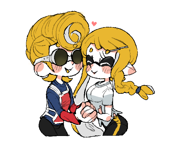 Luishii01's tweet photo. Dememitsu 💛💛

 #Splatoon3 #veronika #yarrwhal #coroika #Mitsuami #Barreleye https://t.co/BUlFru21z8