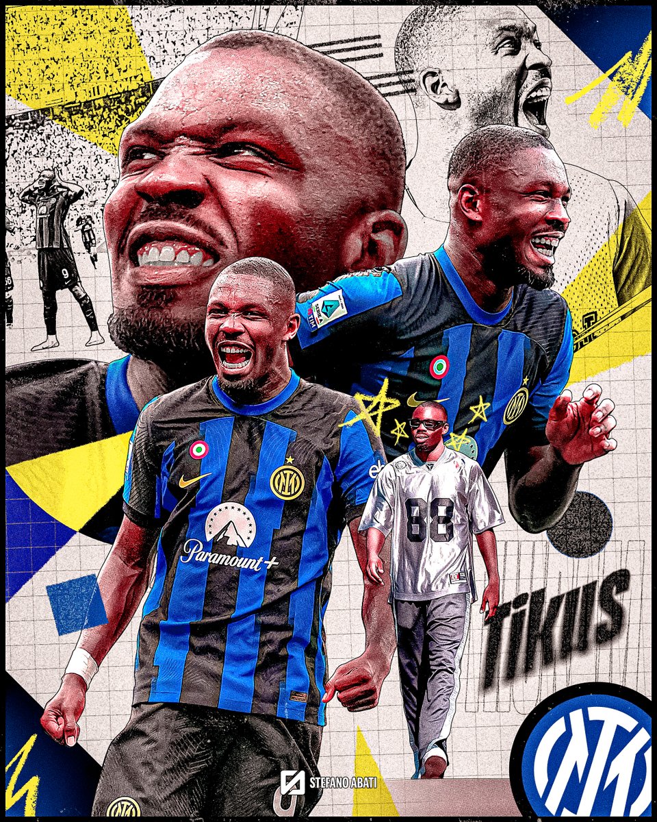 TIKUS. ⚽️⭐️⚫️🔵 | @MarcusThuram @Inter

#Thuram #InterBenfica #Inter #ForzaInter #smsports #sportsdesign