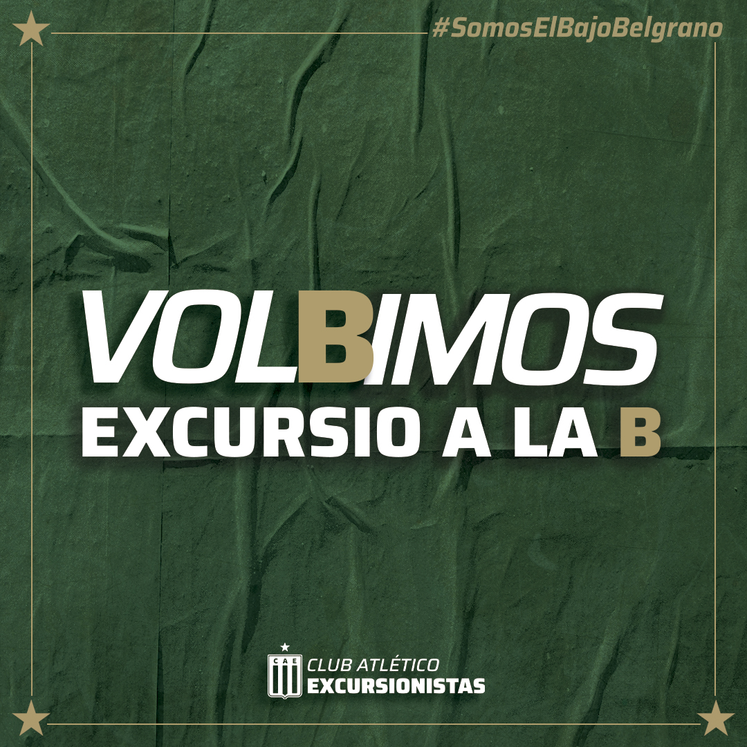 𝗘𝗦 𝗨𝗡 𝗛𝗘𝗖𝗛𝗢, 𝗩𝗢𝗟𝗕𝗜𝗠𝗢𝗦. 

𝘿𝘼𝙇𝙀 𝙑𝙀𝙍𝘿𝙀 🇳🇬

#SomosElBajoBelgrano