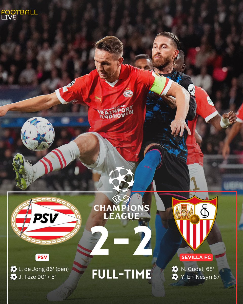 FOOTBAL_LIVE_'s tweet photo. #UCL https://t.co/r7lFnnSYTx