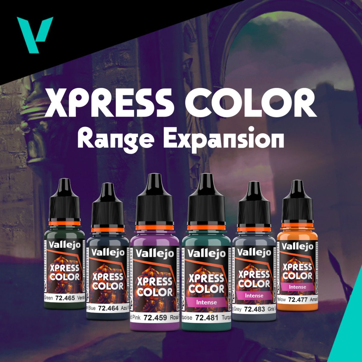 vallejocolors's tweet photo. You can find the NEW ๐ฐ๐ผ๐น๐ผ๐ฟ ๐ฐ๐ต๐ฎ๐ฟ๐ here https://t.co/3MSQ6qITXj ๐ Tell us, which one are you ๐ด๐ผ๐ถ๐ป๐ด to try first? ๐
.
#inspiringexperience #vallejocolors #scalemodeling #newreleases #paintingminiatures #xpresscolor #hobby https://t.co/BIr8zhPRIL