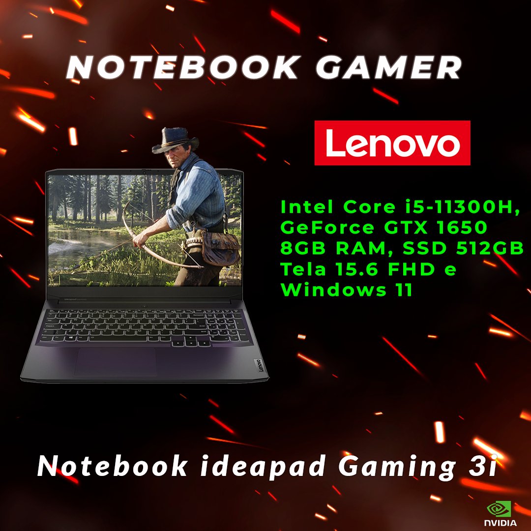FusionTechsupor's tweet photo. Apresentamos o Notebook Gaming 3i:💥O poder nas suas mãos! Ideal para jogadores e entusiastas de alto desempenho. Transforme sua experiência de jogo 🎮🚀

🔥De: R$3.976,01➡️Por Apenas: R$R$3.599,99

➡️Amazon: https://t.co/MsOWHeIS1w

#NotebookGamer #Notebook #NVIDIA #Gamer #Jogos https://t.co/zOmQtssUFL
