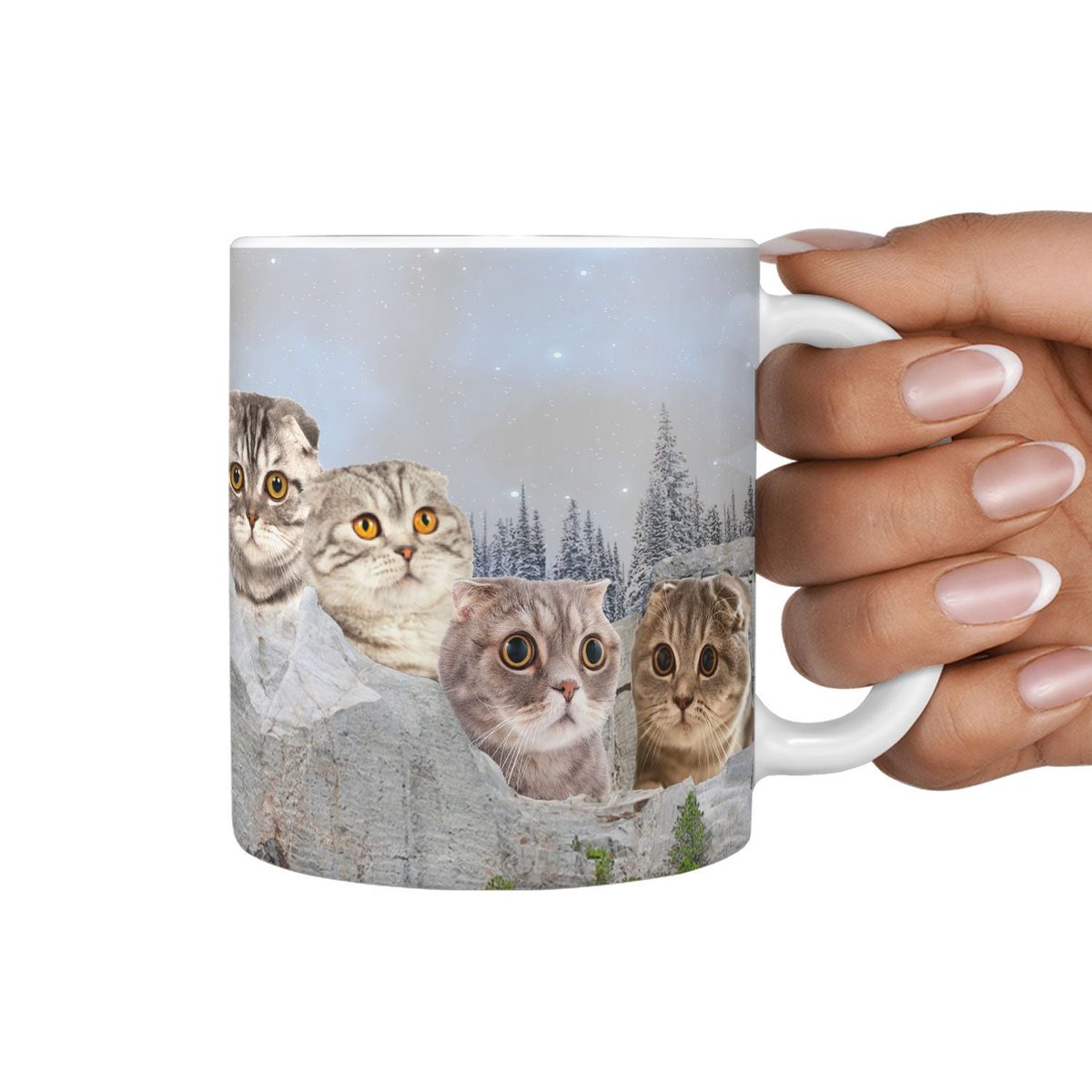 AdorablePartner's tweet photo. 😻Scottish Fold Cat Mount Rushmore Print 360 Mug😻
https://t.co/jn6YIq8Iya 
Premium custom printed ceramic mug. Great for everyday life and also one of the most popular items to gift to friends and family.
- 325ml / 11oz size
- Premium ceramic construction
- Full 360° print... https://t.co/JfPOtyyR8o