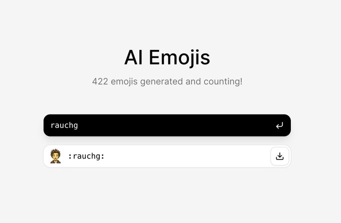 An AI emoji generator
