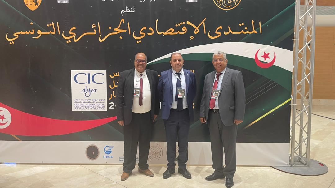 CeimiOfficiel's tweet photo. مشاركة رئيس نادي المقاولين و الصناعيين السيد فتحي عمور اليوم 03.10.2023  في المنتدى الاقتصادي الجزائري التونسي تحت شعار "نحو الاستغلال الأمثل لفرص الشراكة و الاستثمار بقصر المؤتمرات عبد اللطيف رحال الجزائر.
#forumalgérotunisien
#ceimi
#CIC 
#dzair 
#today 
#investissement https://t.co/wymawRFQX3