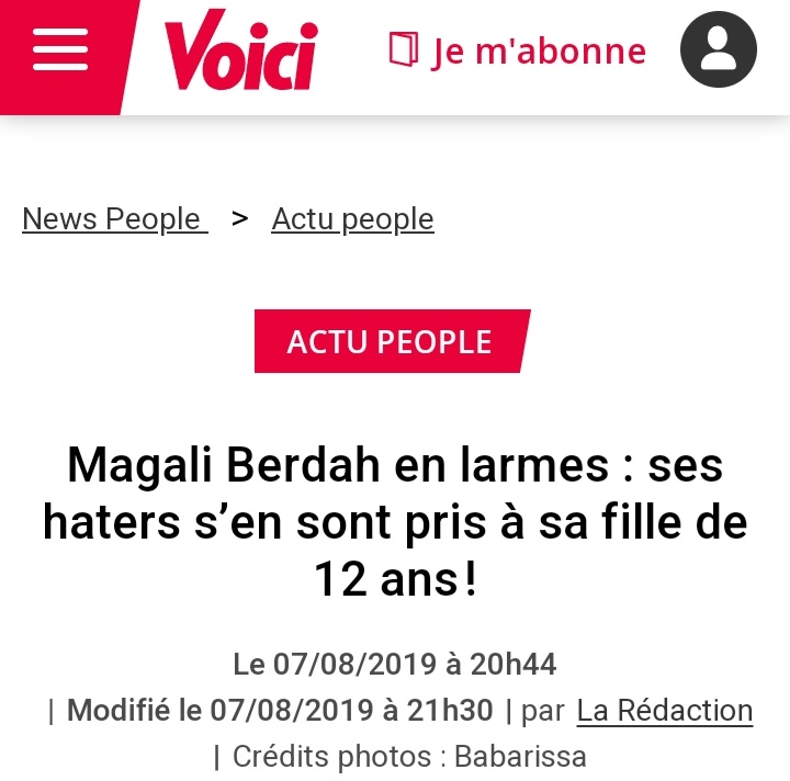 En 2019 , elle se plaignait des ' haters' envers ses enfants et continue à les afficher sur les RS .  #SoutienBooba #influvoleurs #MagaliBerdah #booba