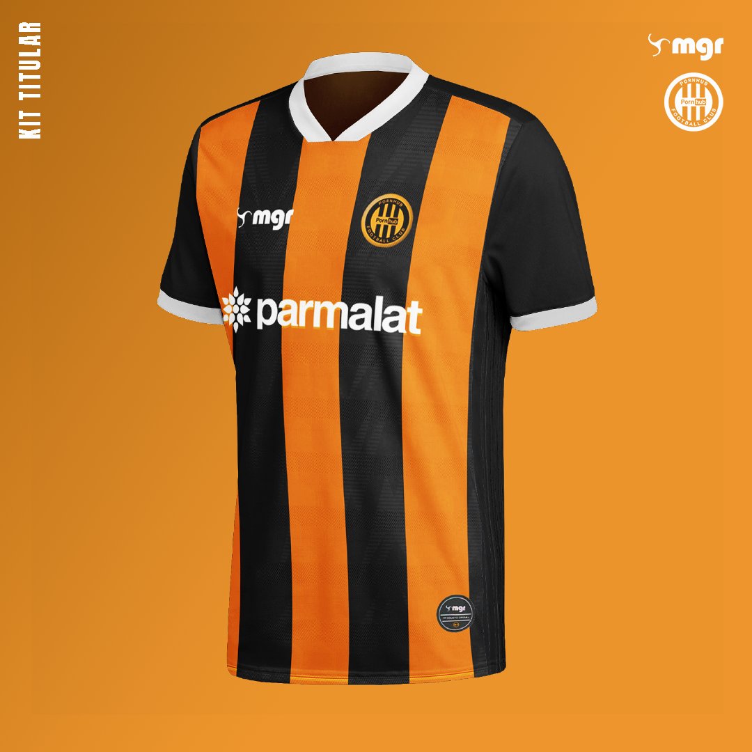 😬 Colgamos. Ahora sí, con ustedes...

¡LA NUEVA PIEL! 🟠🖤🟠

1⃣ ᴇʟᴇɢᴀɴᴄɪᴀ ʏ ꜱᴜᴛɪʟᴇᴢᴀ 🟠⚫️⚡️

🤝 #PornhubFC x <a href="/MGRFalopa/">MGR Sports</a> 

#LaNuevaPiel