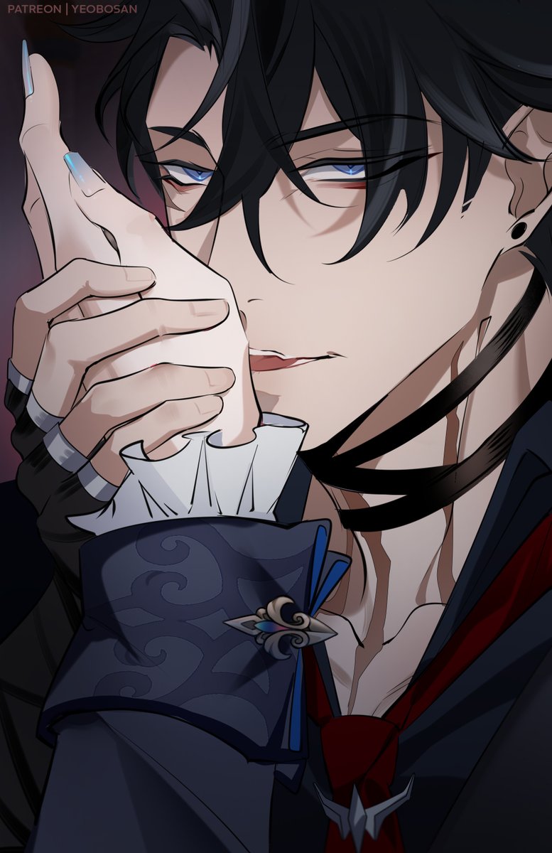 莱欧斯利 「"Do not bite"#wriolette  」|Yeoboさんのイラスト