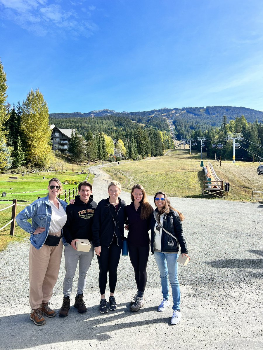 So grateful to spend some quality time (and listen to some great science) with my awesome B cell team @KeystoneSymp #KSBLYMPH #Whistler #Bcellpower @ColleenSteward #HarrySilva #HannahHall #DelaneySherwin