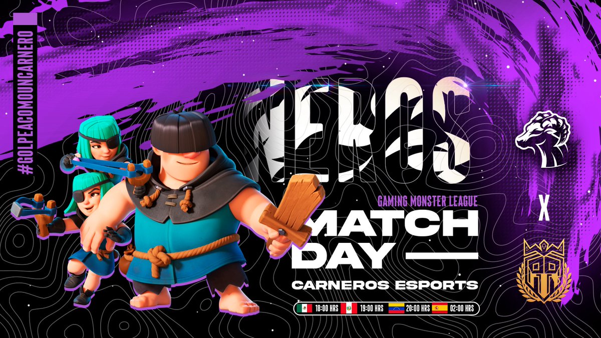 SeralphGaming's tweet photo. #ClashRoyale | MATCHDAY

Los carneros se miden ante un temible rival de tierras incas. 🦙🏔️

¡A dejarlo todo en la arena! 🐏💥

⏰| 6:00 PM 🇲🇽 | 7:00 PM 🇵🇪
🏆| @GamingMonster_L
🆚| @AlianzaRealCR
📊| Fase de grupos | J2

#GolpeaComoUnCarnero https://t.co/DmjQ8V1LET