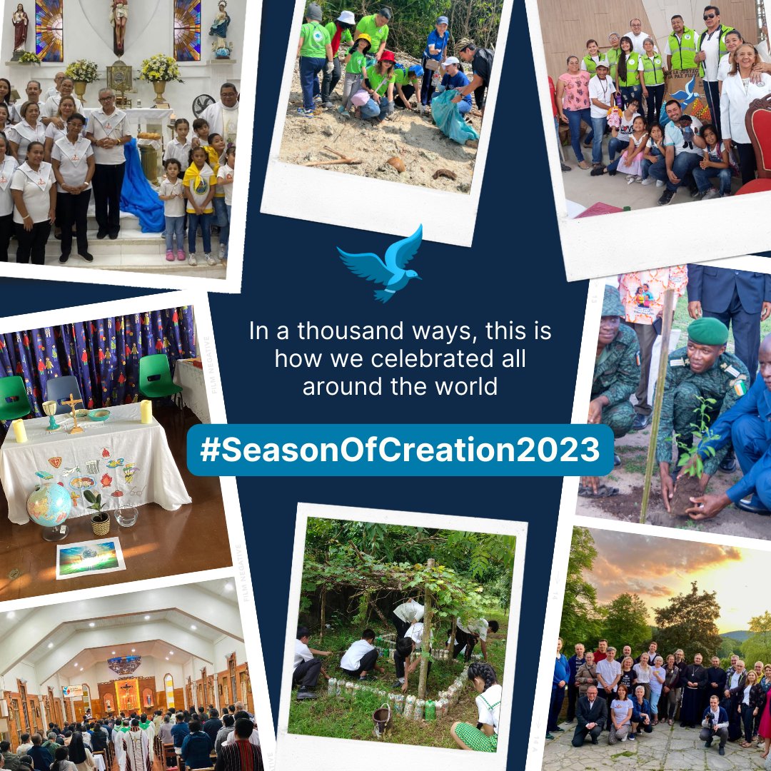 This is how you celebrated the Season of Creation 2023!🥳🎉 🌎 This ecumenical celebration reached every corner of the planet! And you, how did you celebrate the Season of Creation 2023? 👀  #SeasonOfCreation