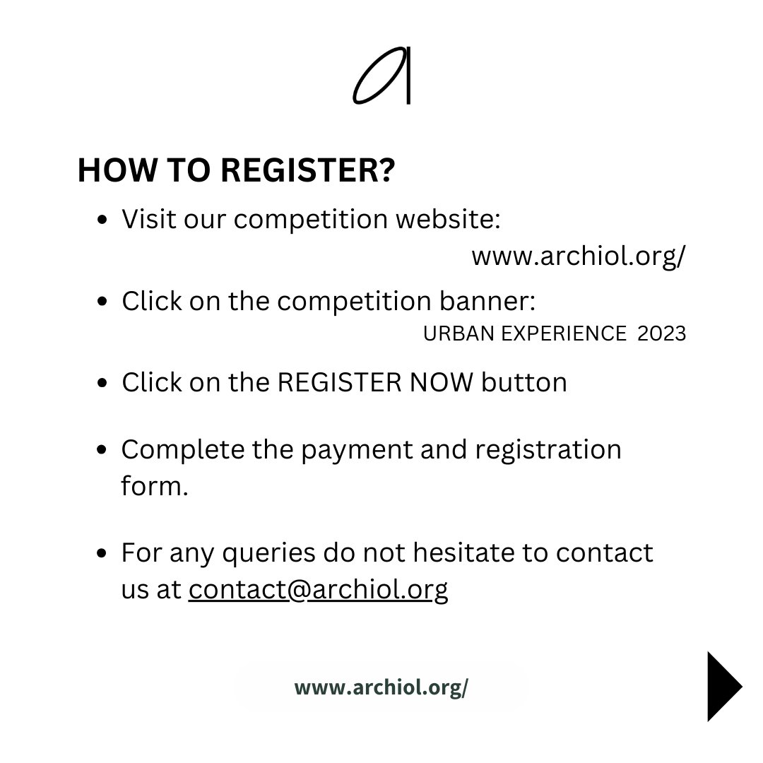 archiolorg's tweet image. Urban Experience 
Street Furniture Design Competition

#archiol #streetfurnituredesign #urbandesign #streetfurniture #furnituredesign #architecture #architectureape #archicontest #architecturedesign #archidaily #architecturestudent #architecturecompetition #architecturelovers