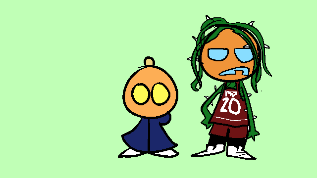 Degnut_'s tweet photo. PK is actually the youngest of a preeeetty big pumpkin patch -- here's one of his siblings!

drew them for fun randomly a few months ago and never named or posted them https://t.co/myJqFZqXDZ