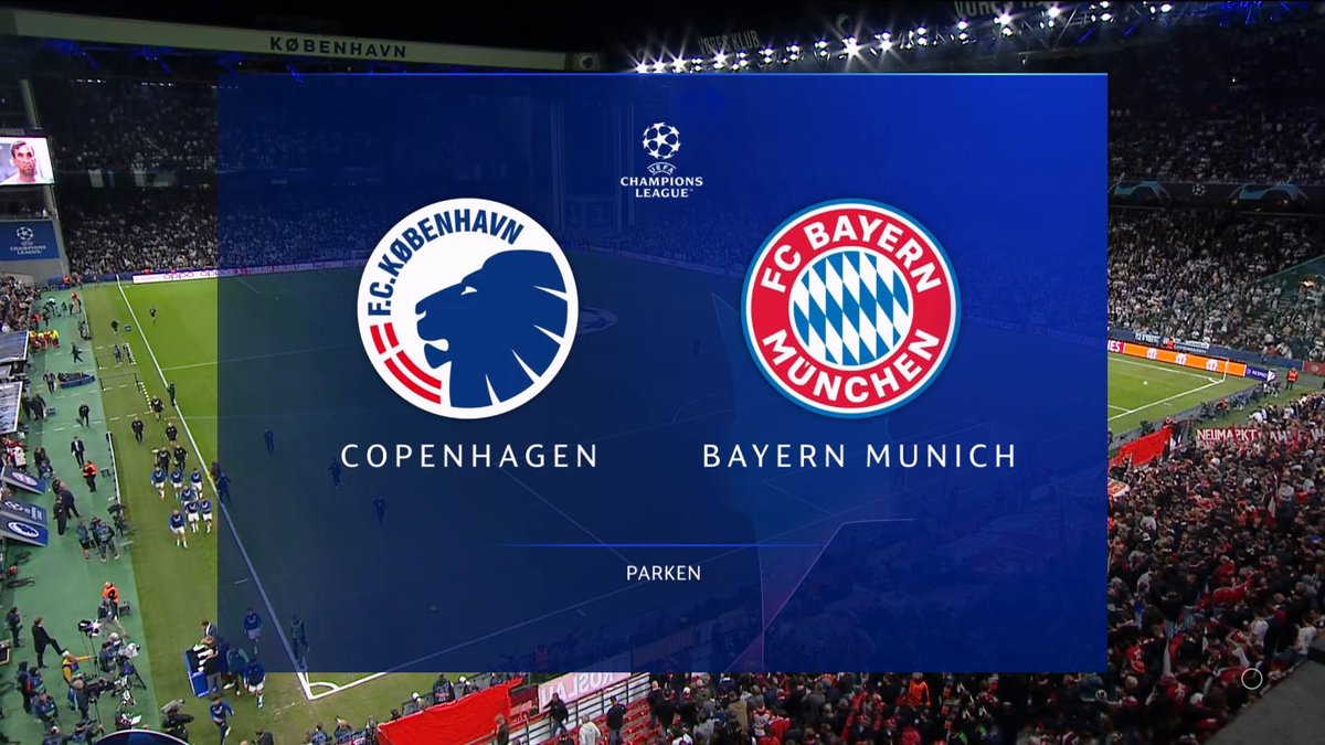 Copenhagen vs Bayern Munich Live Streaming and TV Listings, Live Scores, Videos - October 3, 2023 - Champions League