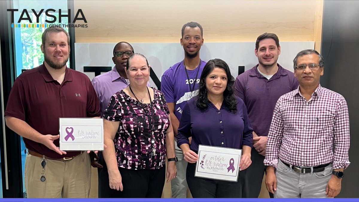 October is #RettSyndromeAwarenessMonth, and we’re proud to join the Rett syndrome community in raising awareness of #Rettsyndrome, a rare neurodevelopmental disorder caused by mutations in the MECP2 gene. Learn more:  ninds.nih.gov/health-informa…
