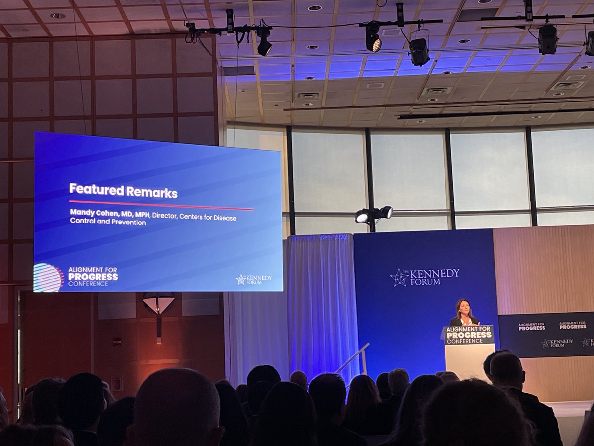 Dr Mandy Cohen Director of the CDC at the Kennedy Forum