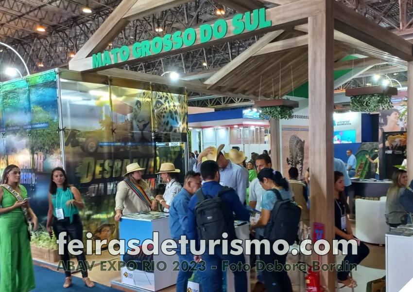 Especial ABAV Expo Rio 2023 no site Feiras de Turismo ( feirasdeturismo.com ) destaca:
: feira  cresce 30% em relação ao ano de 2022 e bate recorde de pré-inscrições
: Mato Grosso do Sul e a Bahia marcam presença na feira de turismo 

Apoio  divulgacaoturistica.com

#ABAVEXPO