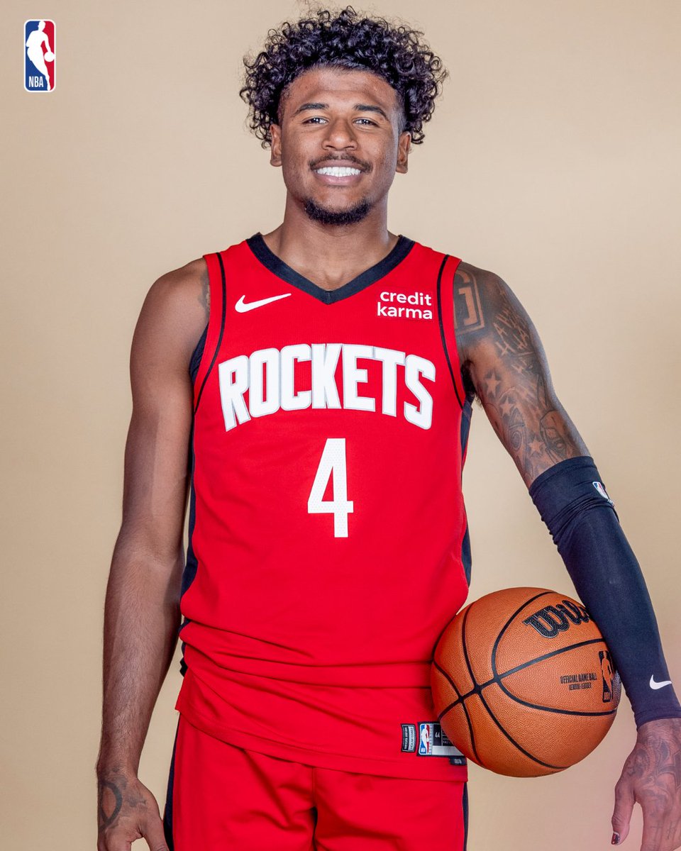 Jalen Green is all smiles for Year 3 😀

#NBAMediaDay