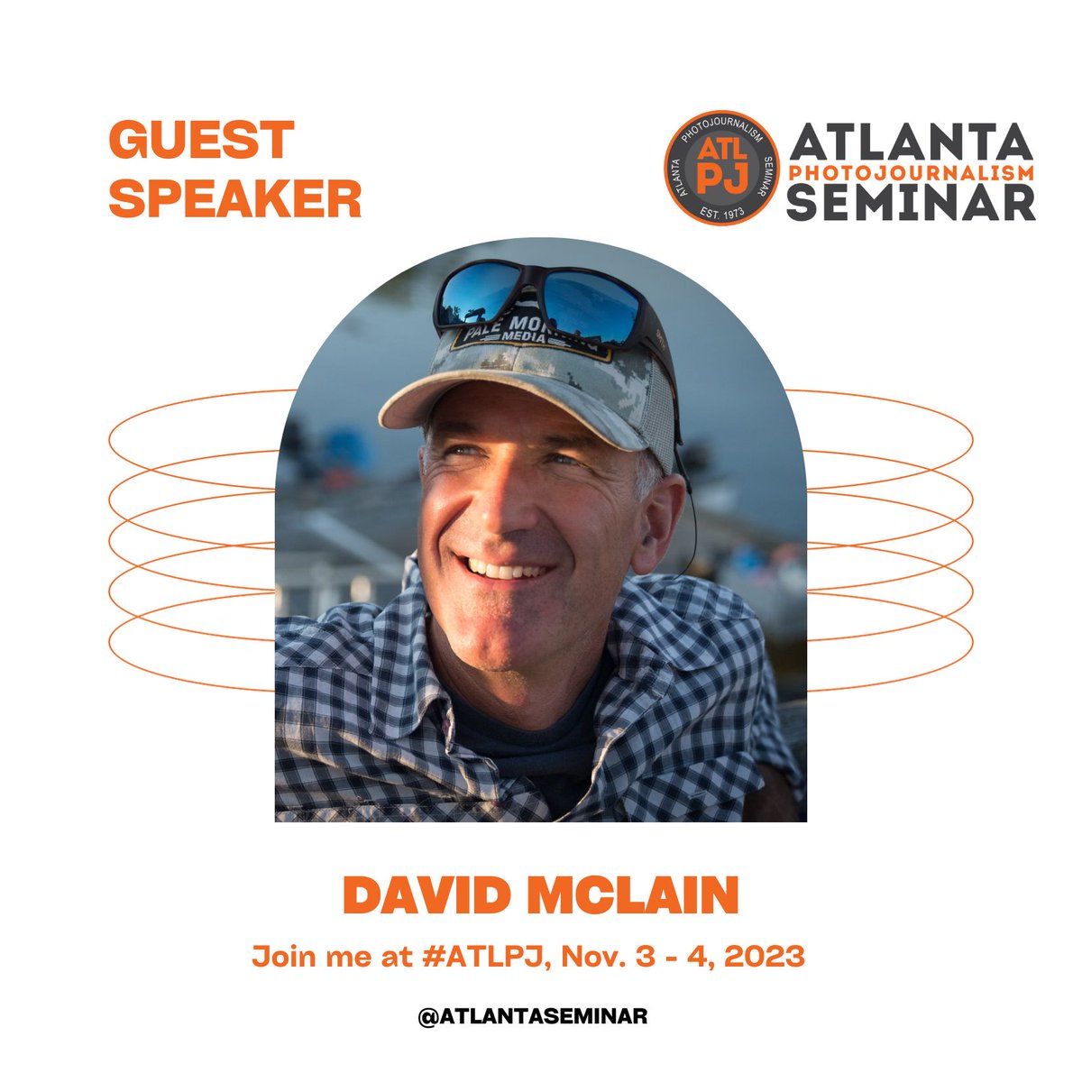 Meet #ATLPJ 2023 Speaker David McLain View his bio and plan to attend The Seminar Nov. 3-4. photojournalism.org/2023-speakers