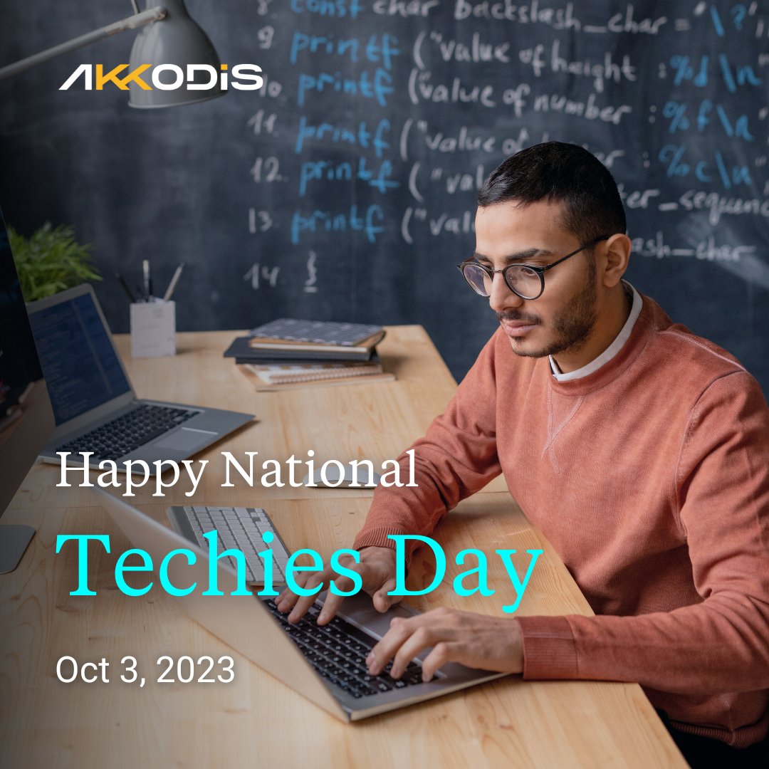 As we celebrate National Techies Day, let's reflect on the incredible impact technology has on our lives. How has it changed yours?