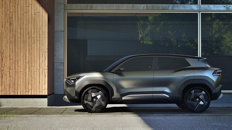jipny_'s tweet photo. #eVX, #Suzuki’s first global strategic EV Showcased at JAPAN MOBILITY SHOW 2023. #crossover #suv #car #carporn #cargram #carinstagram #carinstagram #japan #suzukicars #allgrip #awd #4wd #4x4 https://t.co/IMN5oGrOQA