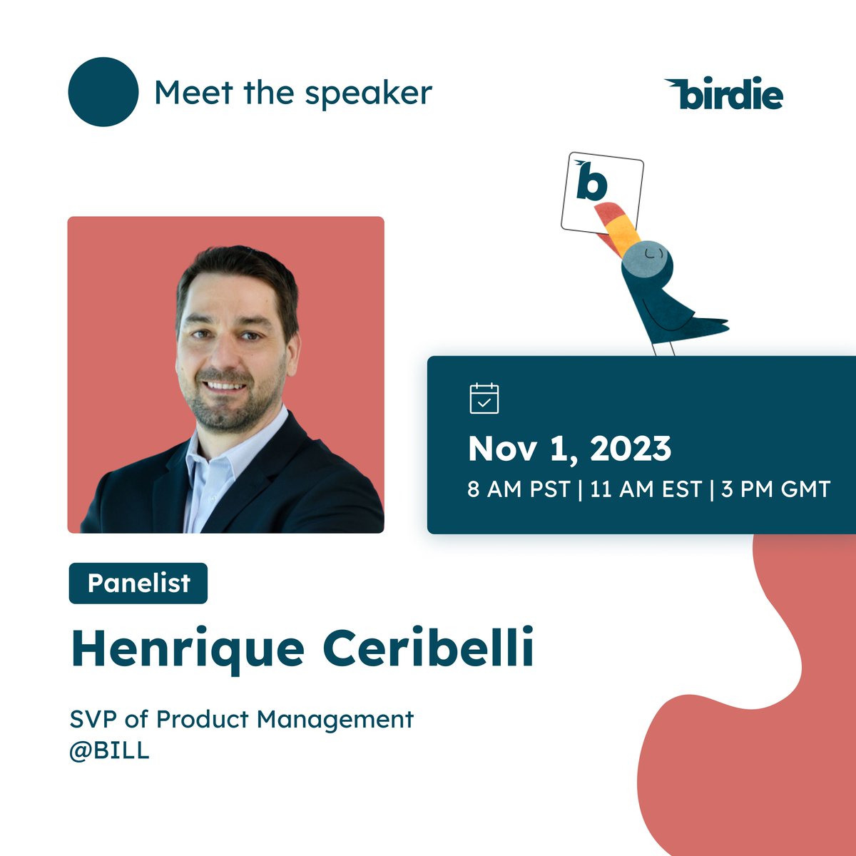 Can you believe that our masterclass about leading Product from zero to half a billion in revenue is tomorrow already?

Join Henrique Ceribelli from Bill.com

🔔 Register now: lnkd.in/dWEmpTwH