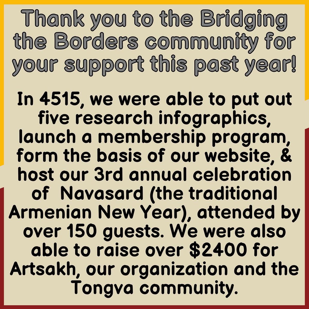 Bridging the Borders tweet media