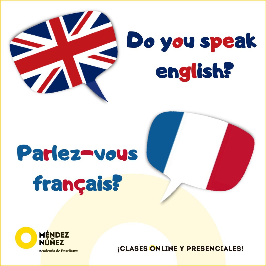 Esta semana hemos comenzado los nuevos grupos de inglés y francés.
¡Aún estás a tiempo de apuntarte!

Más información y reservas:
💻academiamn.com/cursos-idiomas…
📞 954 225 225

#AcademiaSevilla #AcademiaMN #clasesdeingles #clasesdefrances #idiomas