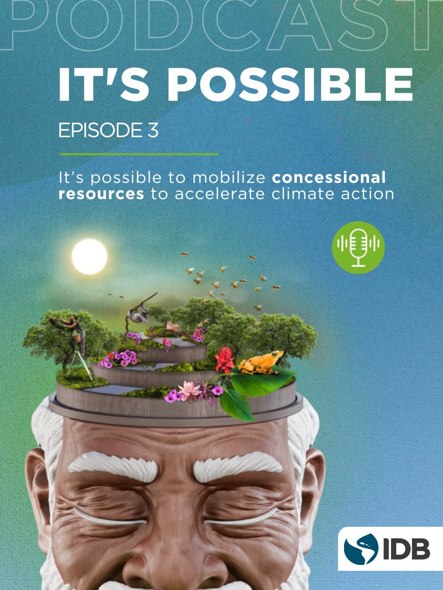 #ConcessionalClimate finance is a central tool to mobilize resources towards the energy transformation in the region. Listen here to the #ItsPossible concessional climate finance episode: spoti.fi/3ZIgnF5