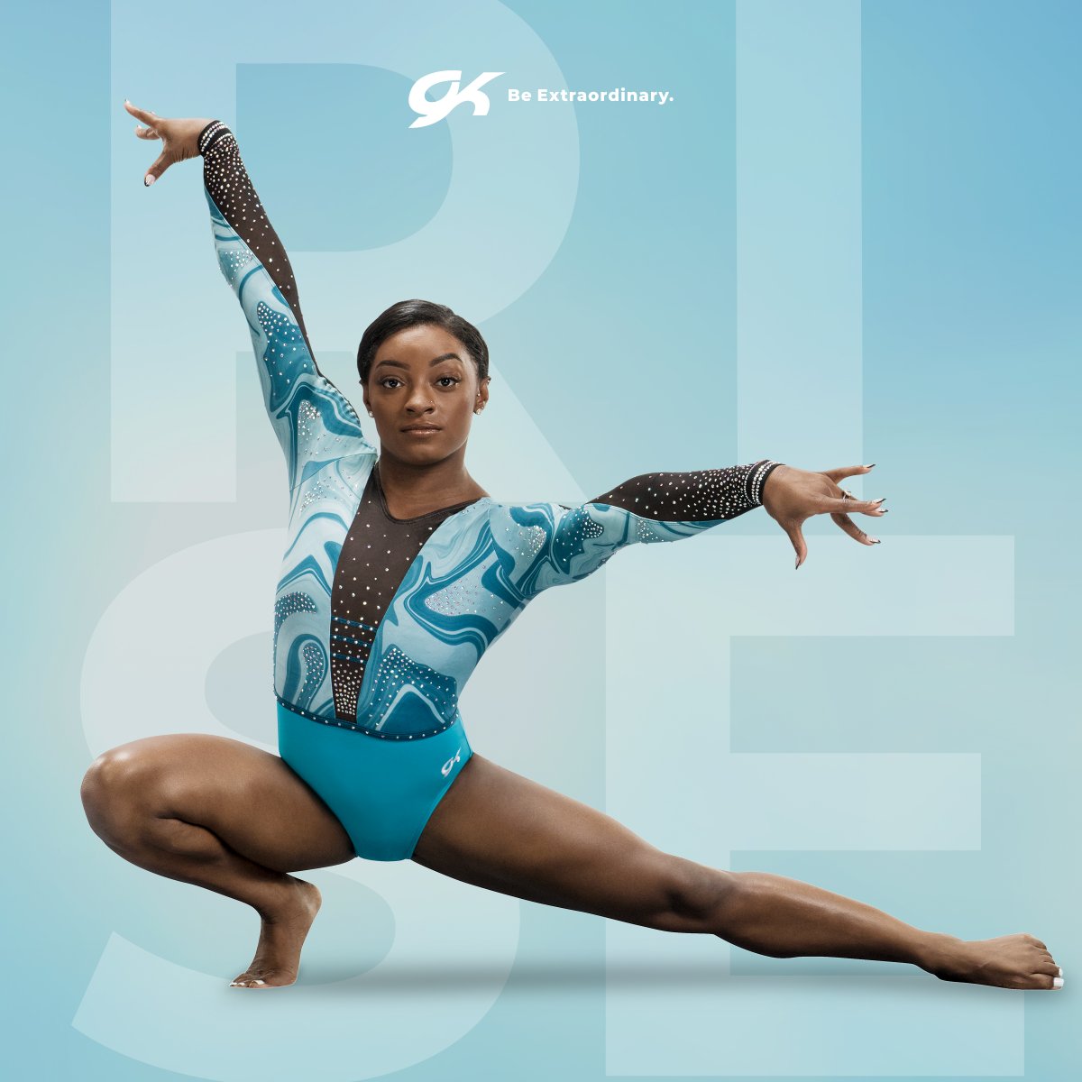 d4creativegroup's tweet photo. D4 Creative’s “Be Extraordinary” campaign for GK Elite Sportswear looks, well… extraordinary. @gkelite @Simone_Biles https://t.co/80OT2Kk0jH
