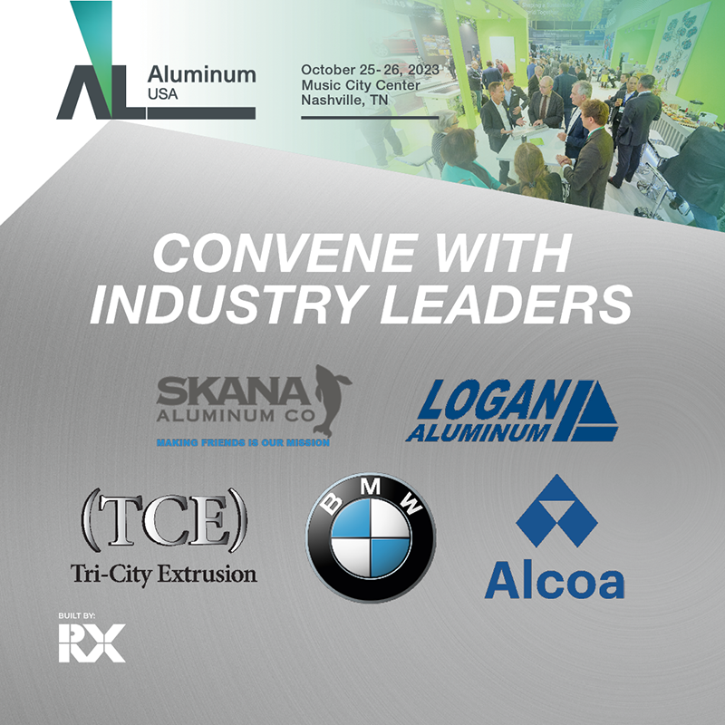 Professionals from some of the biggest companies in the industry have already registered for ALUMINUM USA – have you? Experience the hype yourself and register today: bit.ly/48Agl67