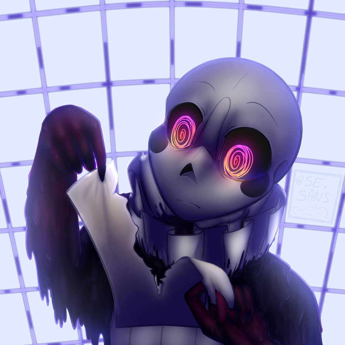 se_sans_'s tweet photo. This was for a DTIYS contest made by @/azuremredux on Instagram
#undertale #undertaleau #undertaleaus #Undertale好きさんと繋がりたい #undertale_au #UndertaleAU絵描きさんと繋がりたい #sansundertale #undertalesans #sansau 

I hate Twitter and even more Elon Musk https://t.co/DTn94p5SKR