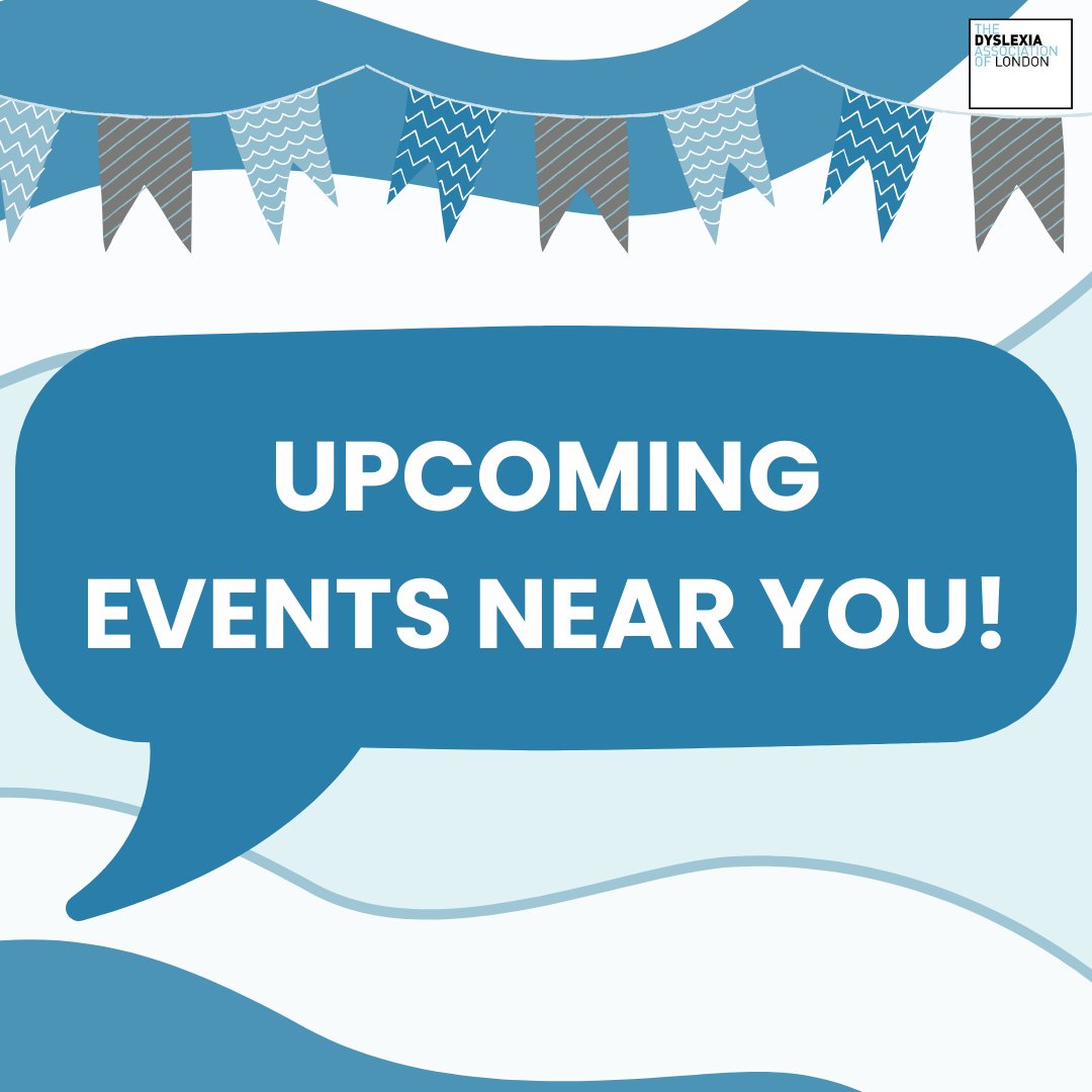 Take part in dyslexia awareness week by attending an event near you! 

Please check out our calendar to find a list of events we have curated for you to join 📆

#Neurodiversity #Inclusion #DyslexiaAwareness #dyslexia #DAW23 #DyslexicEvents #Awareness