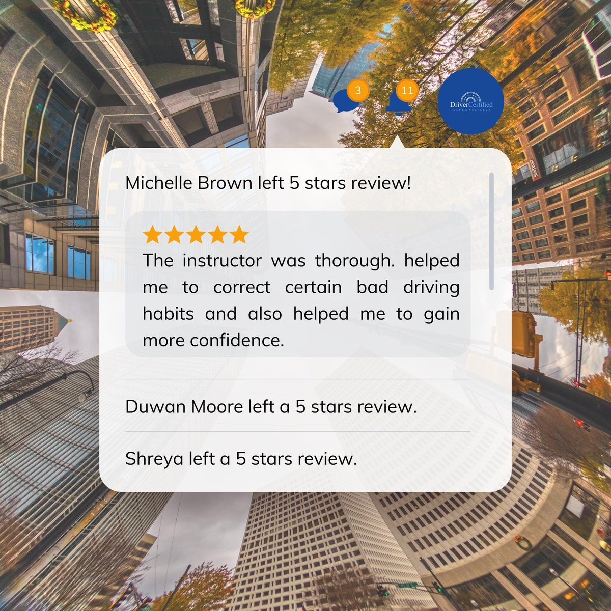 certified36484's tweet photo. Confidence on the Rise!

Our instructors are dedicated to making sure you feel confident behind the wheel. Just ask Michelle, who found our training thorough and confidence-boosting! Ready to elevate your driving skills? Join us today! 

#DriverCertified #ConfidenceBehindTheWheel https://t.co/soFuJfH77n