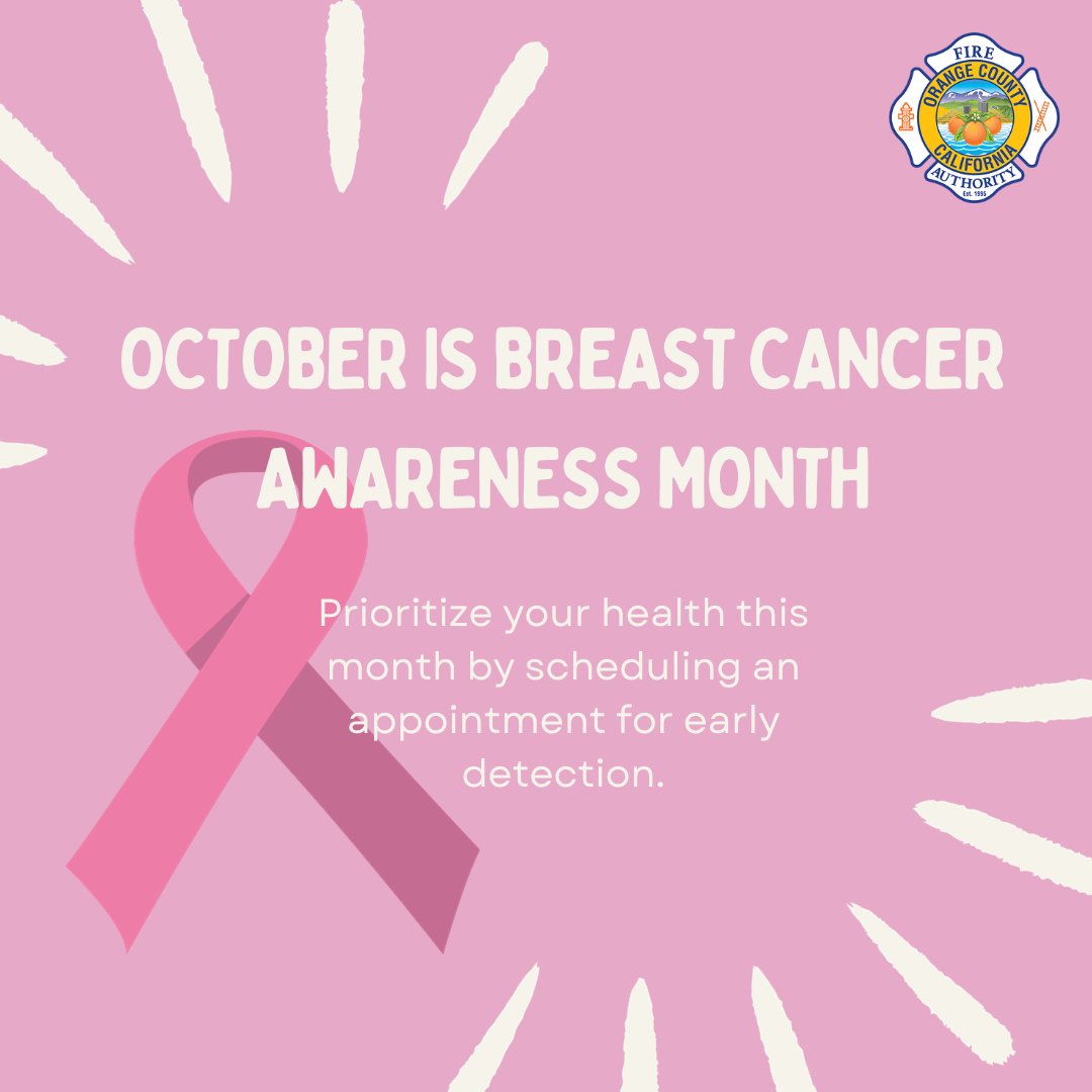 This week starts the beginning of Breast Cancer Awareness Month, an annual campaign dedicated to spreading knowledge on the disease. Early detection is key. Stay healthy and safe by taking preventive measures such as scheduling mammograms, clinical breast exams, and self-exams.