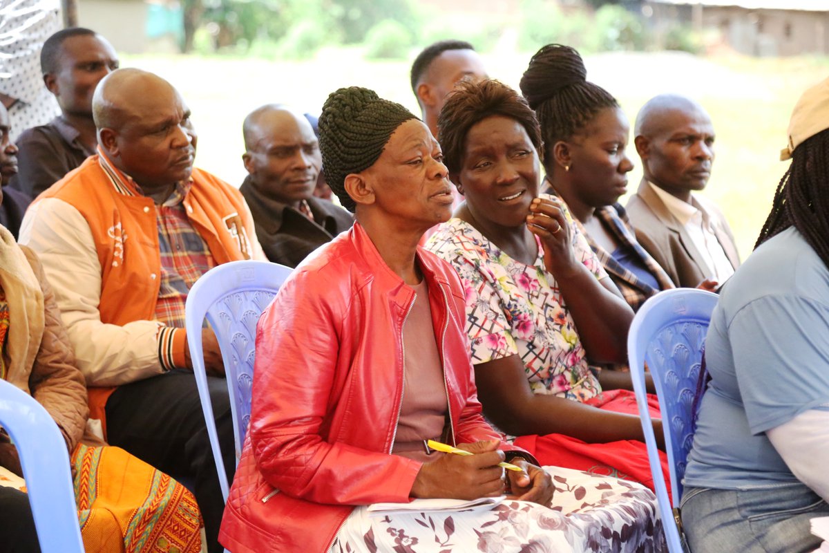 Trans_NzoiaGov's tweet photo. Exciting news from Khalabana, Matisi, & Shanty Settlement schemes! Residents have elected their representatives for the Settlement Executive Committees (SECs) & Grievance Redress Committees (GRCs). These committees are set to transform our communities. #KISIP @TheKISIP https://t.co/q35EXEWrjX