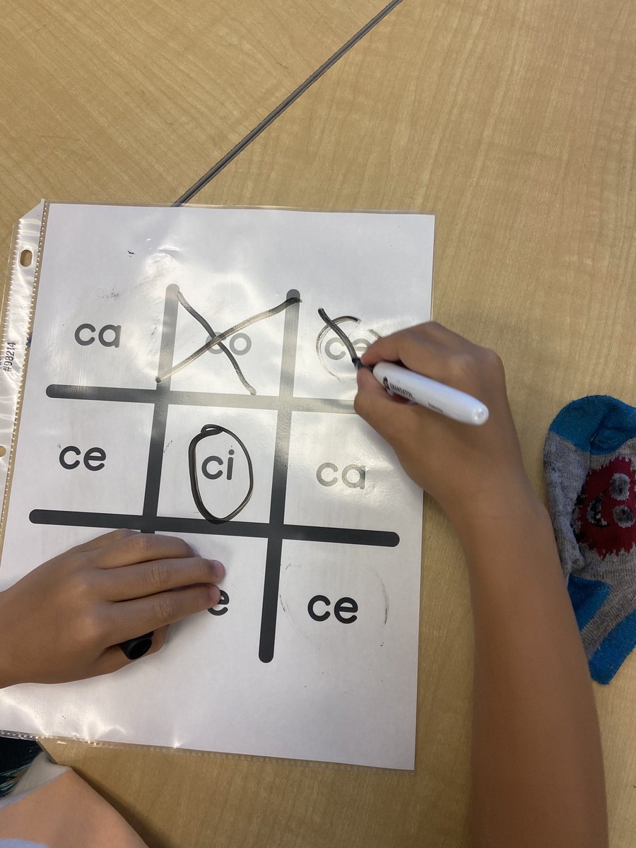 C is a cool letter. It can make two sounds depending on which letter it’s paired with! We practiced pairing it with the vowels we know in a game of tic-tac-toe. <a href="/KanataHighlands/">KanataHighlands</a>
