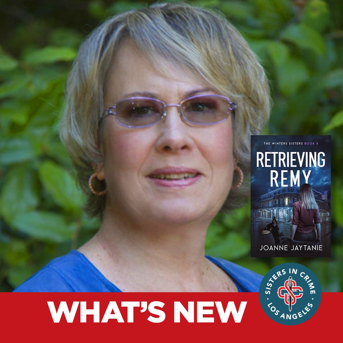 Set in New Orleans' French Quarter, book four in Joanne Jaytanie's Winter Sisters series, RETRIEVING REMY, will drop October 24. a.co/d/6uxxivw